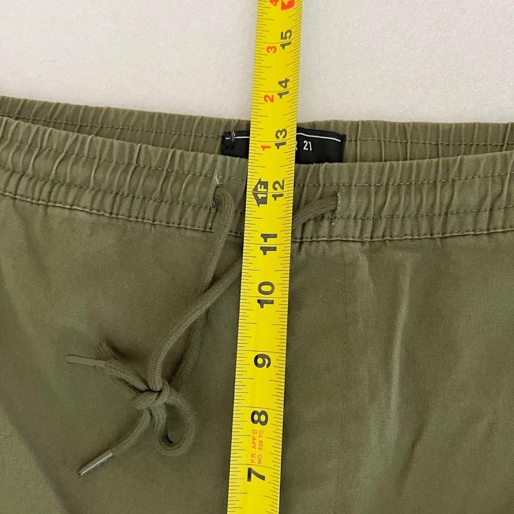 Forever 21 Men Olive Green Jogger Pants Size 2XL Elastic Waist w/Drawstring  NWT